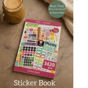 Happy Planner MOM Sticker Book 1439 pcs | Rare, Discontinued, Brand New!